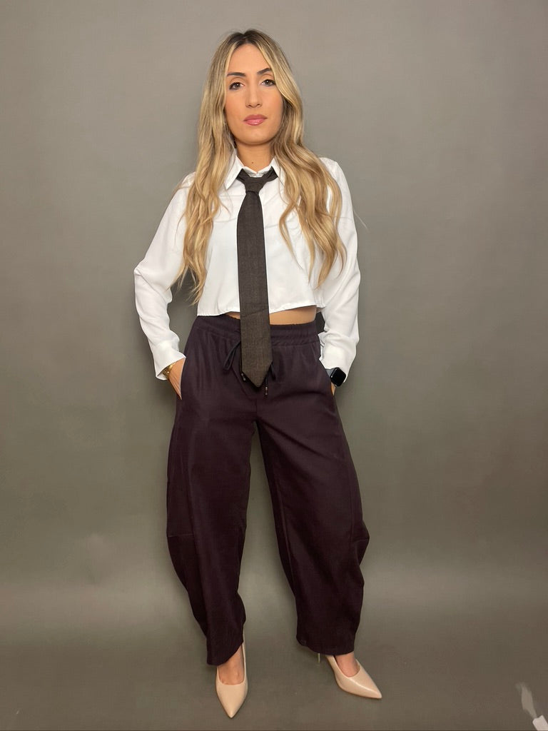 Pantalone ballon Cioccolato