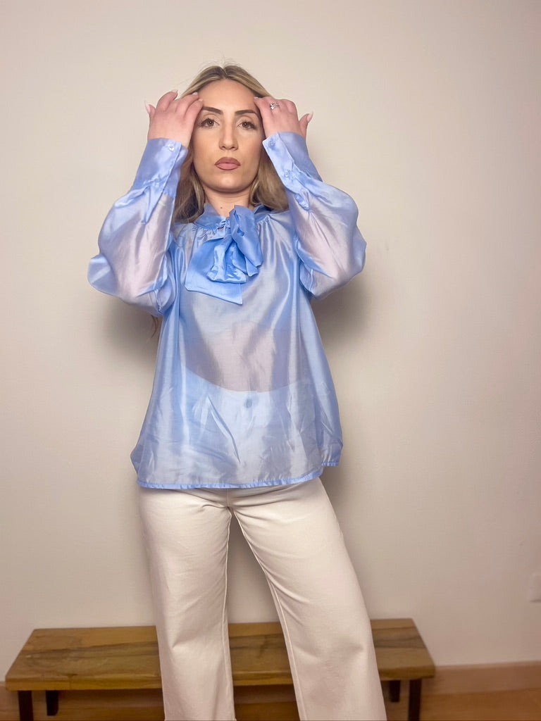 Camica celeste Fiocco