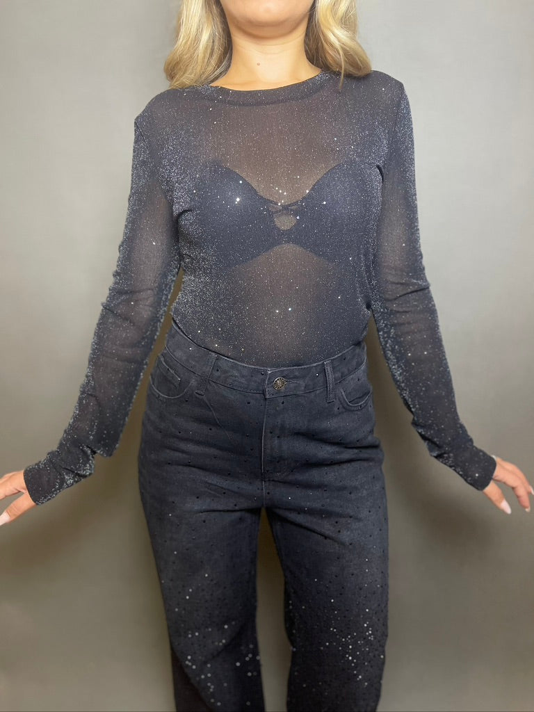 T-shirt Cometa black