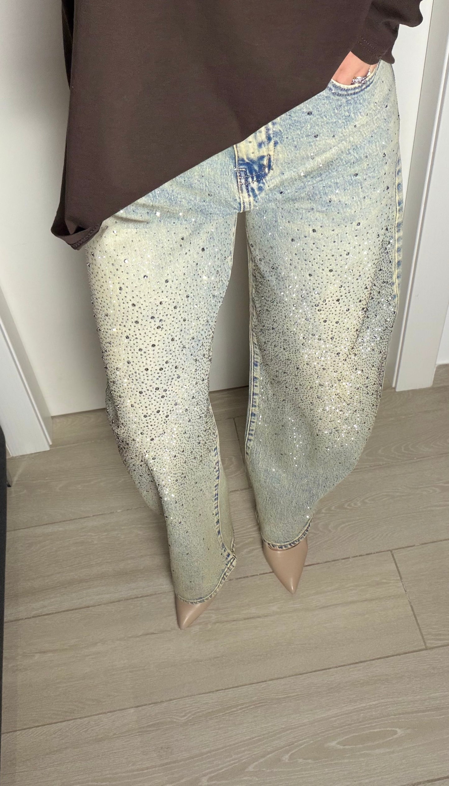 Jeans Balloon Sabbiato