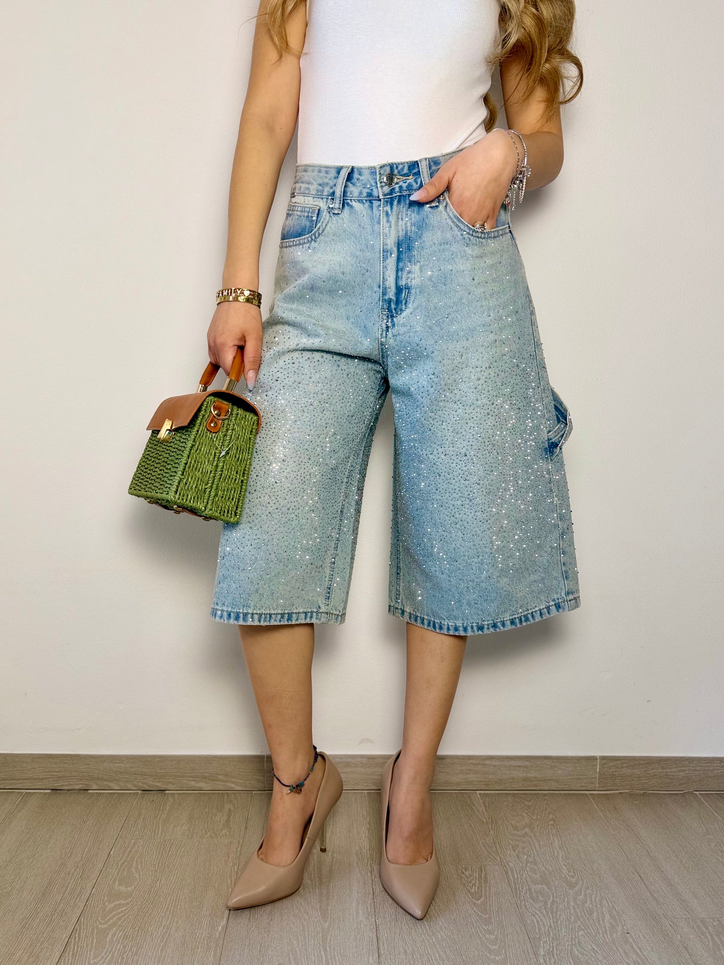 Bermuda in jeans