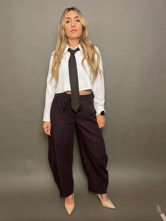 Pantalone ballon Cioccolato