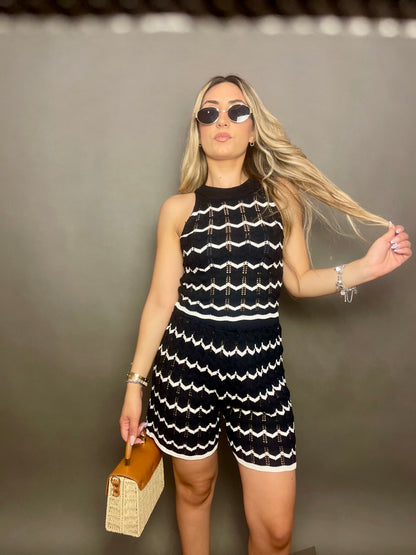 Coordinato black and white