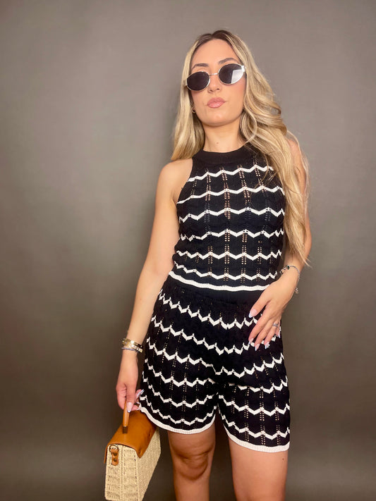 Coordinato black and white
