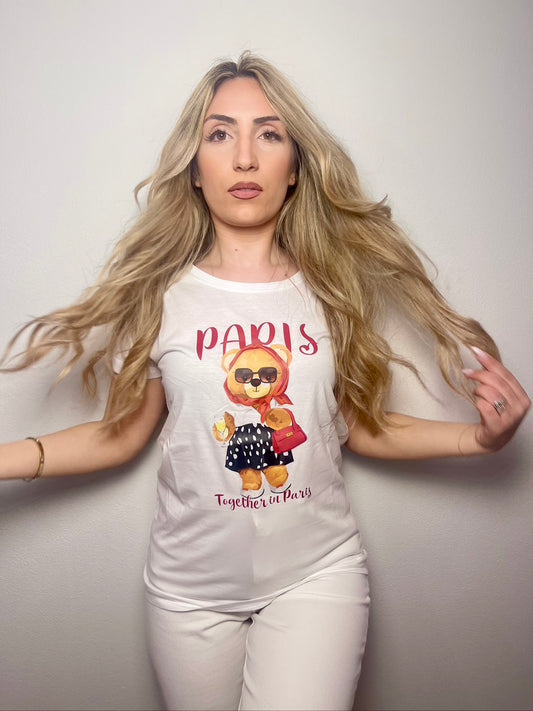 T-shirt Teddy in Paris