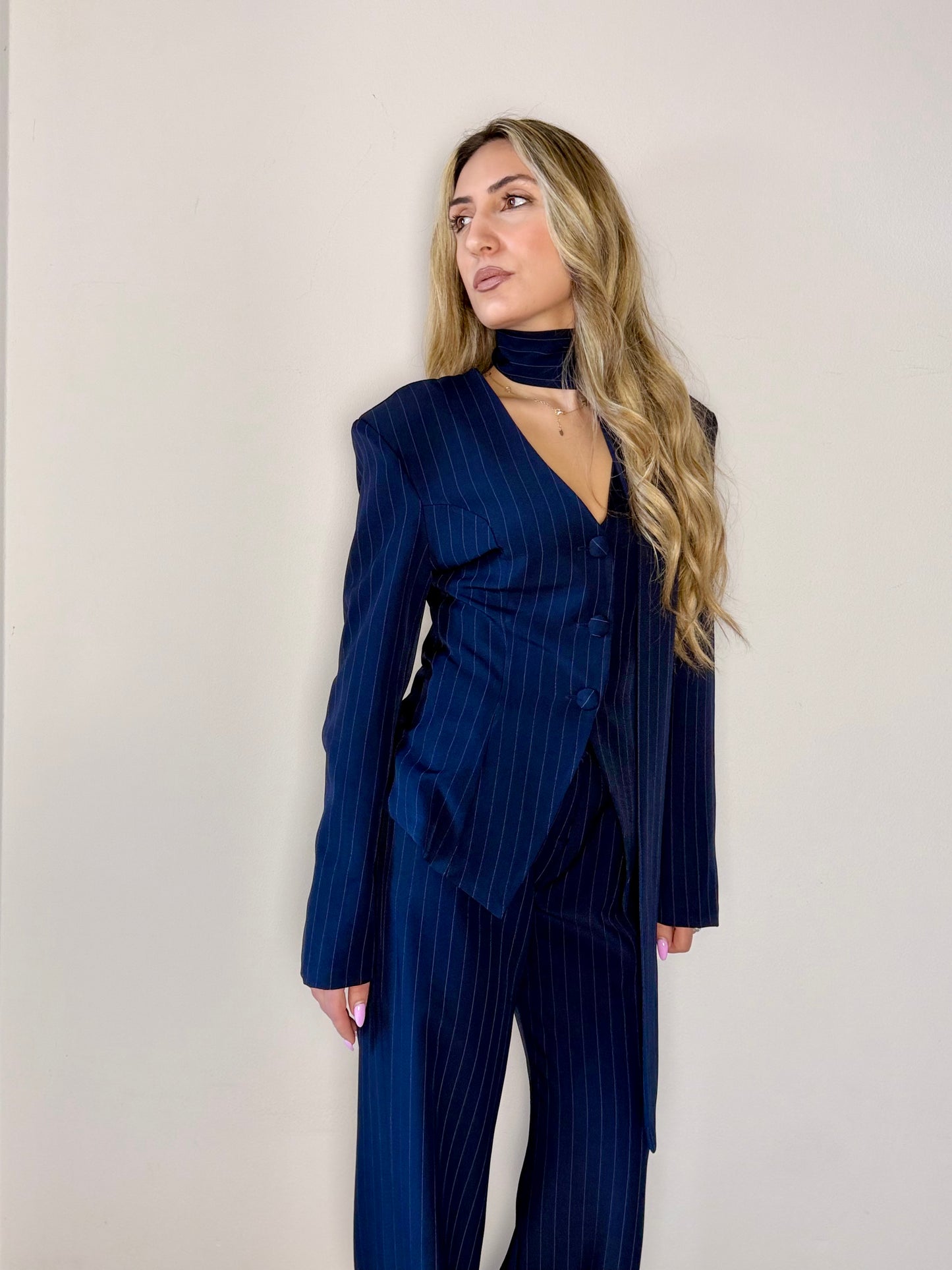 tailleur gessato