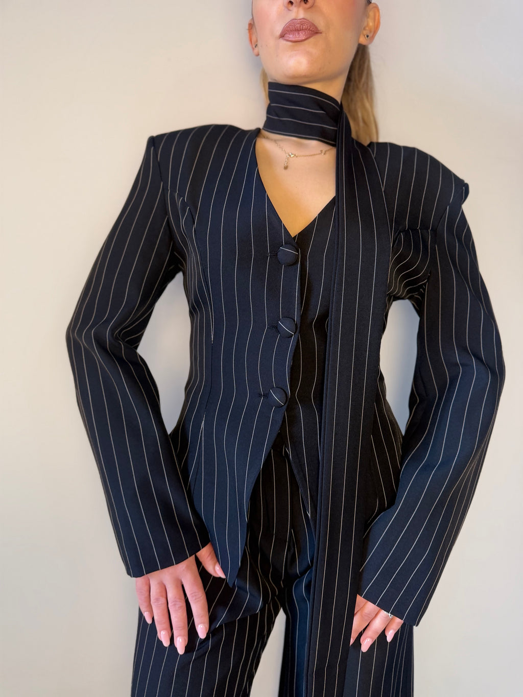 tailleur gessato