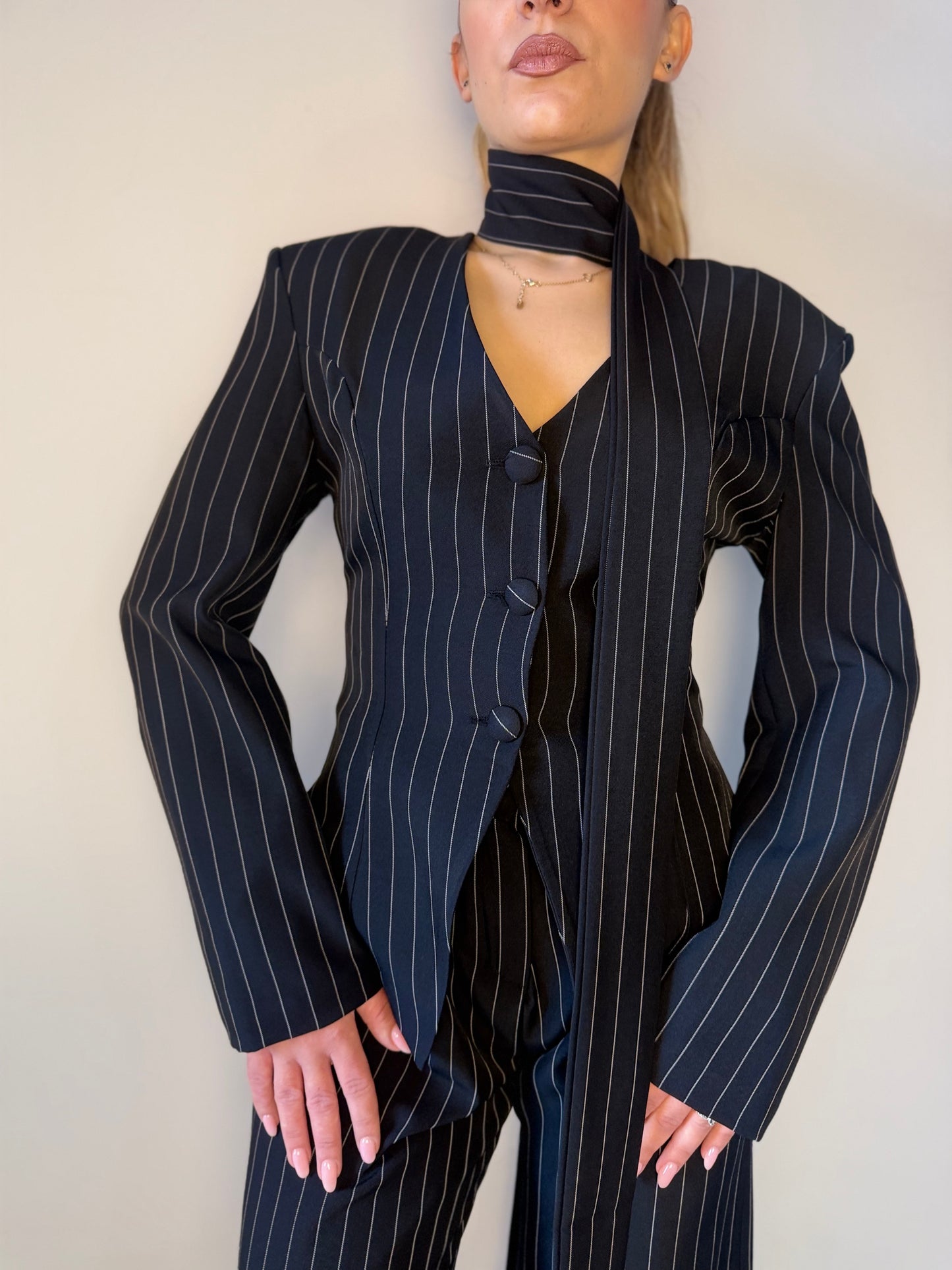 tailleur gessato