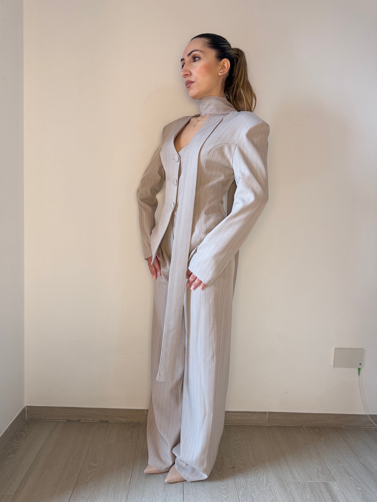 tailleur gessato