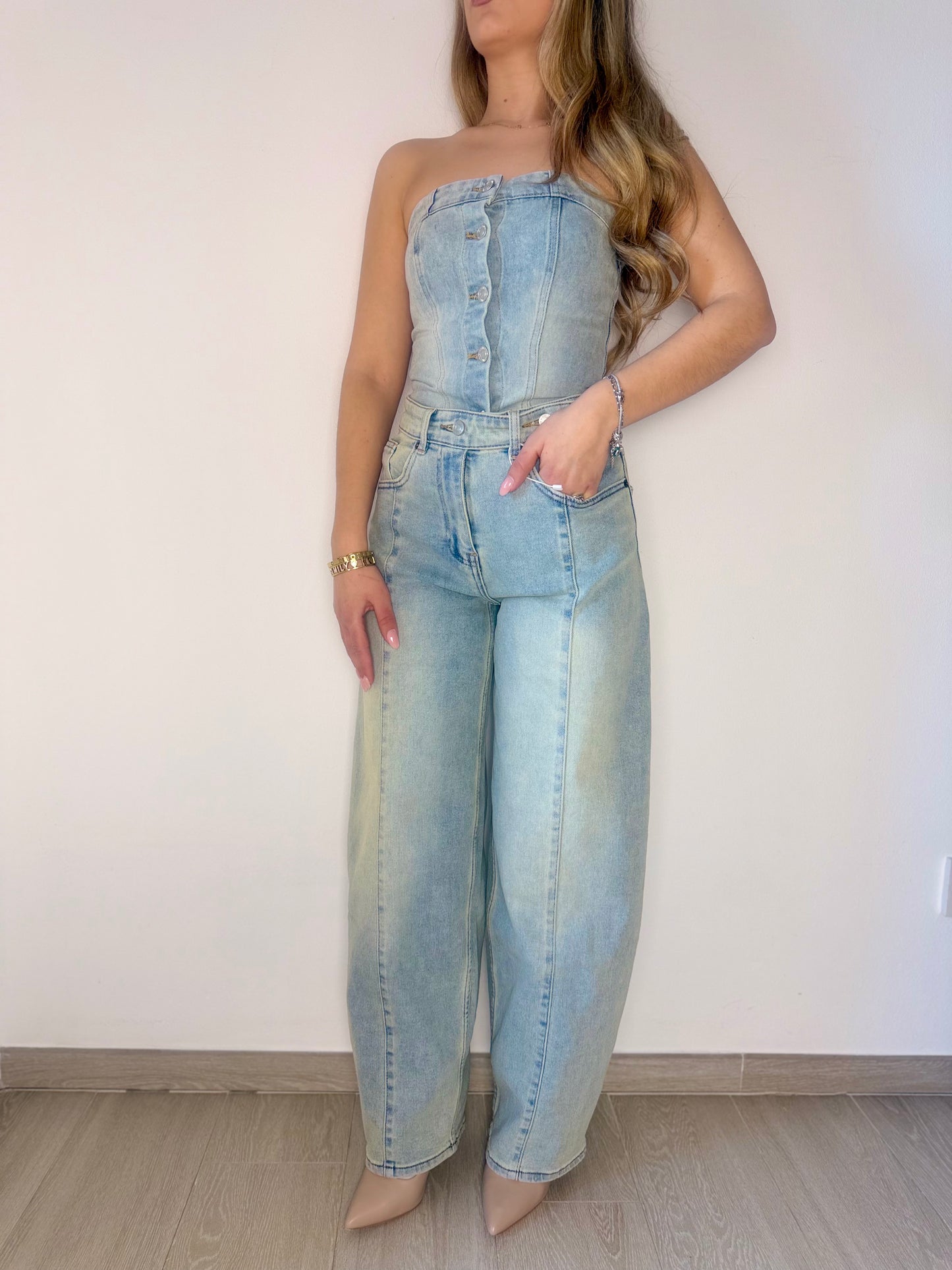 Coordinato in Denim