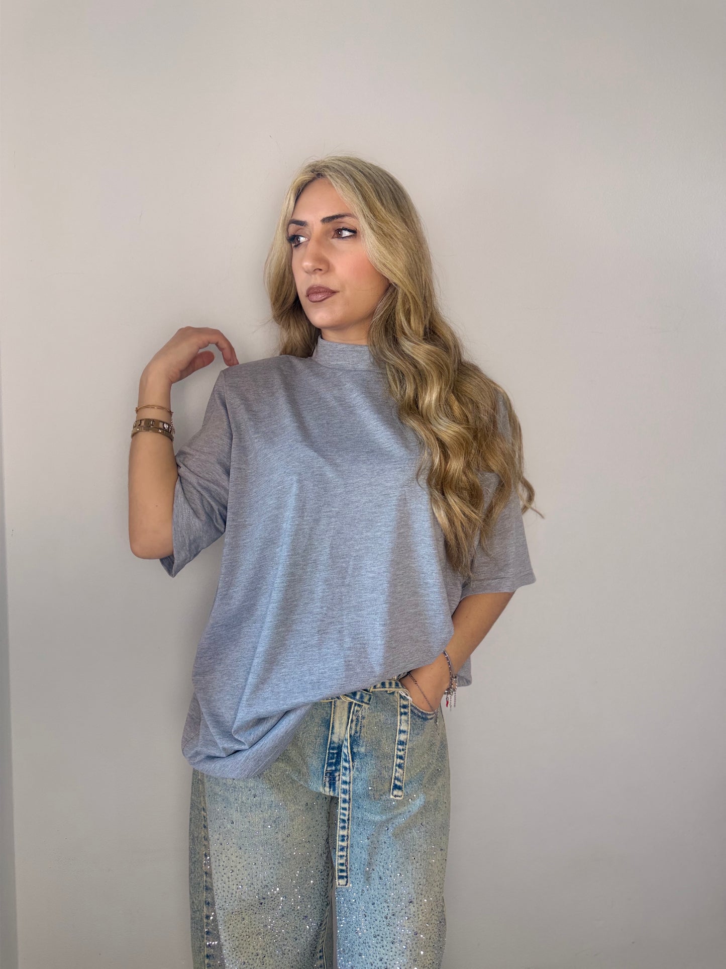 T-shirt 100% Cotone "just west"