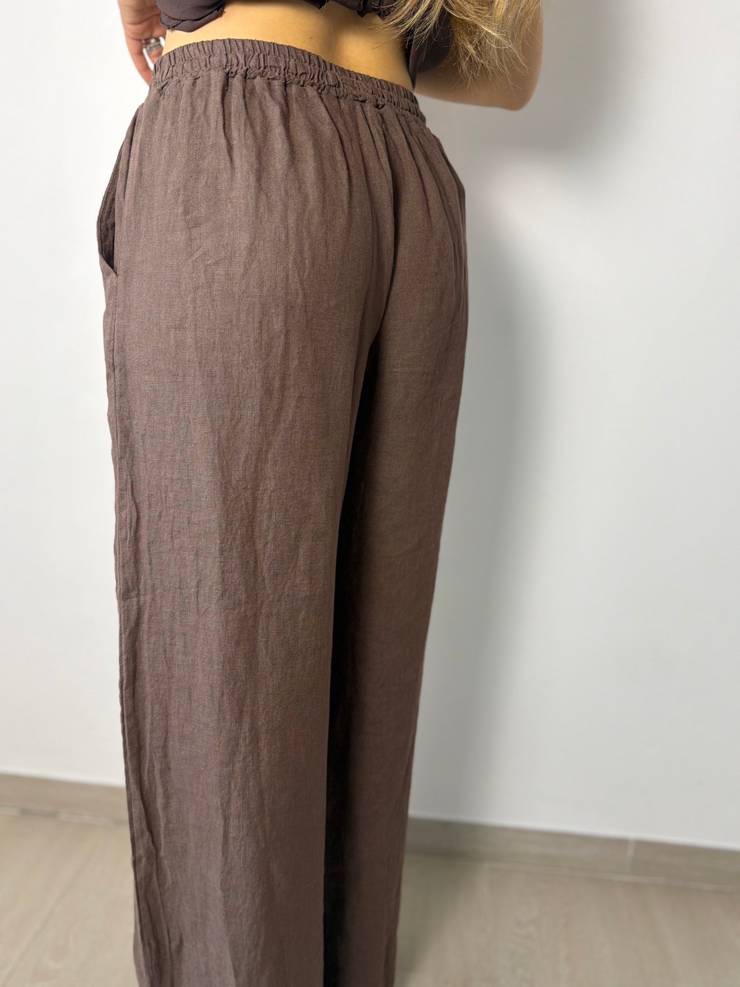 Pantalone 100% Lino