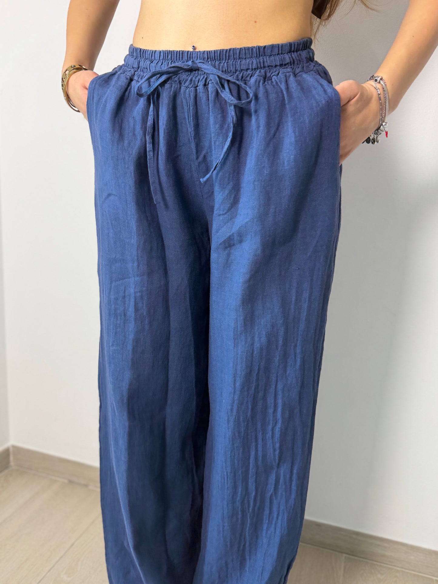 Pantalone 100% Lino