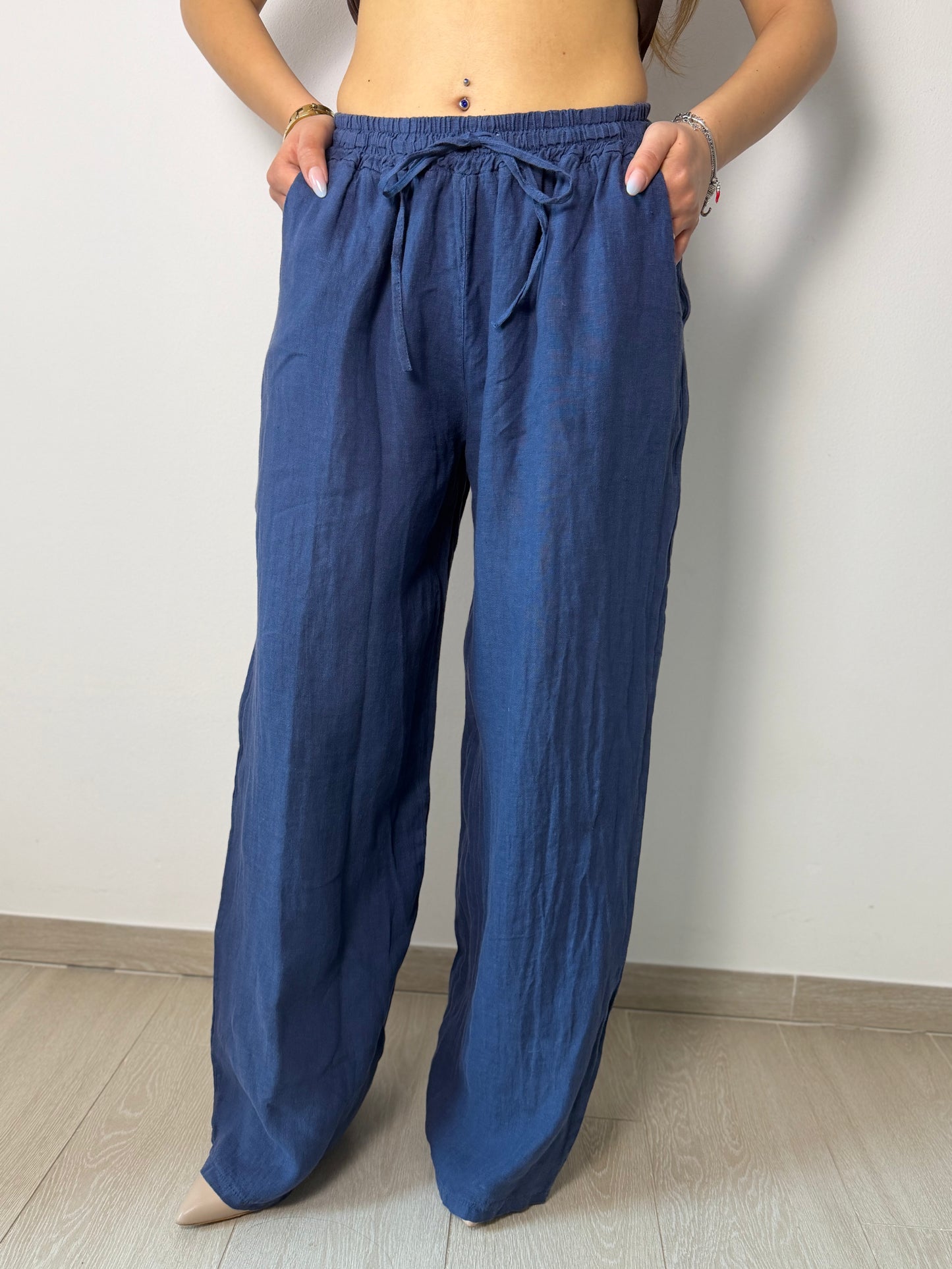 Pantalone 100% Lino