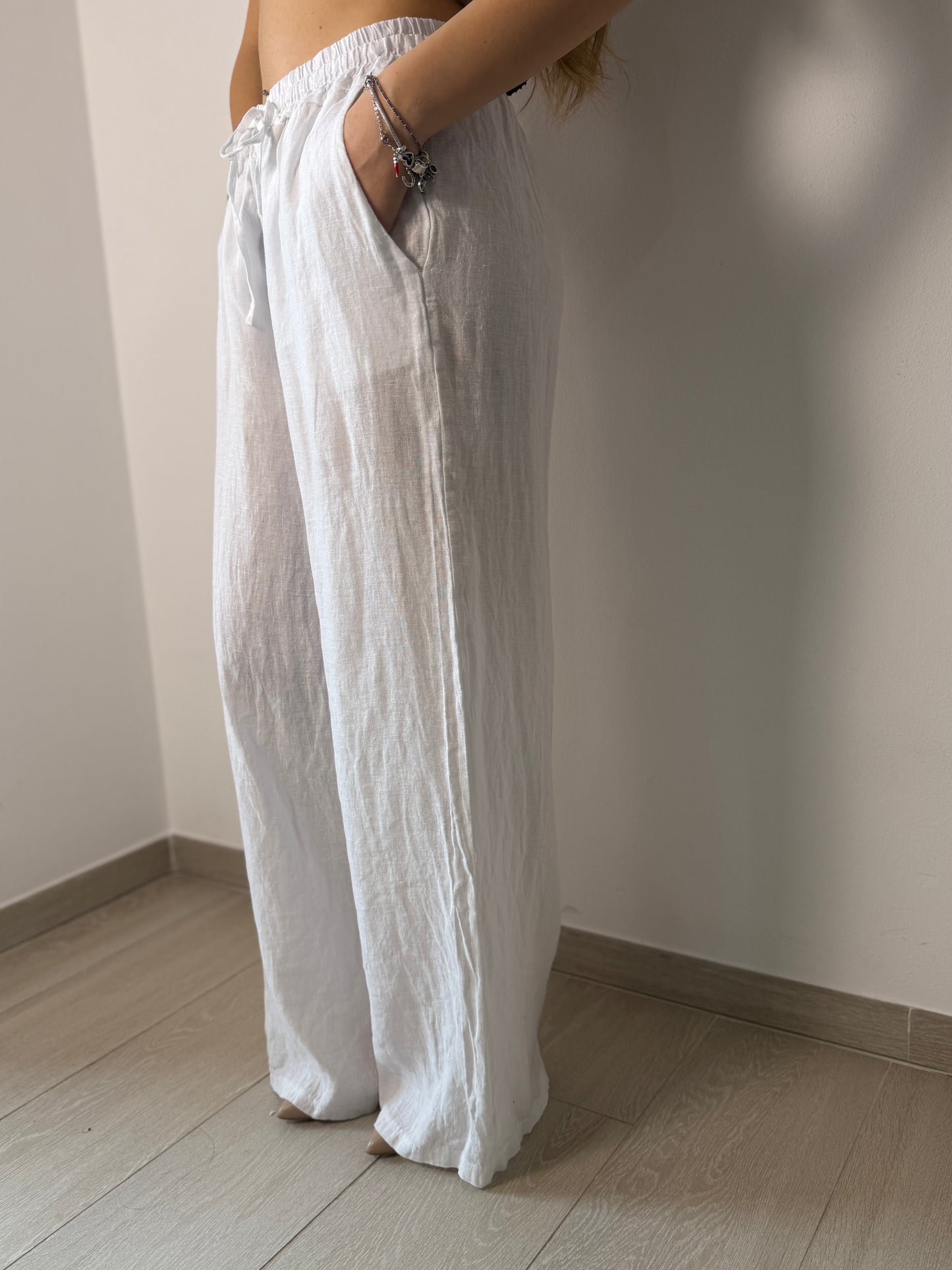 Pantalone 100% Lino
