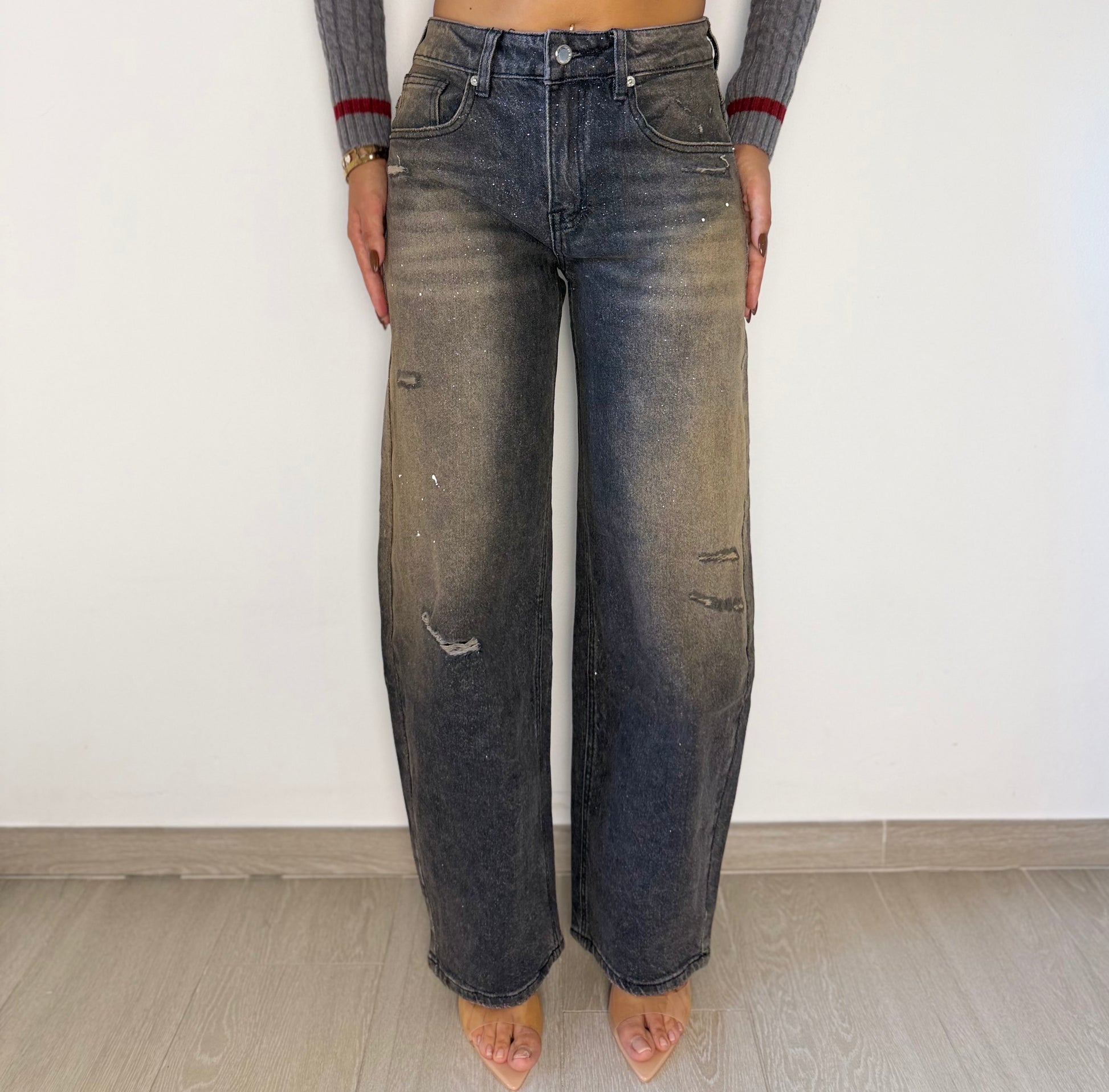 JEANS GREY