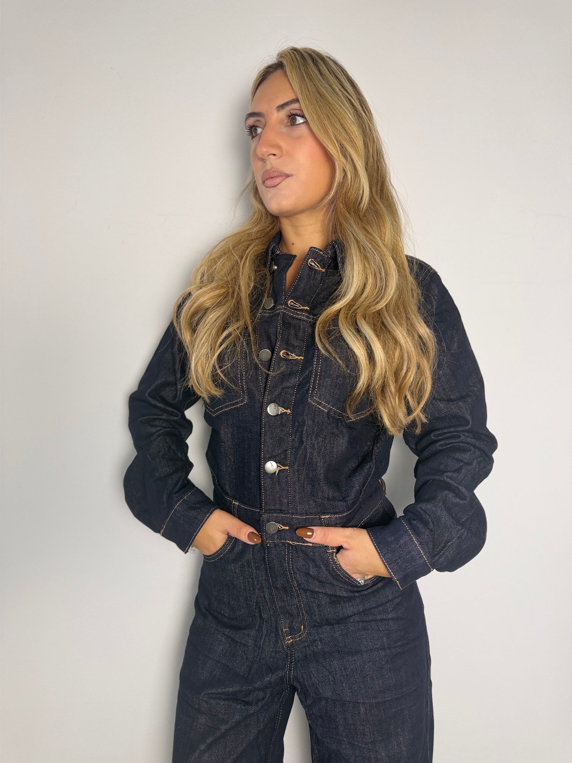SALOPETTE IN DENIM