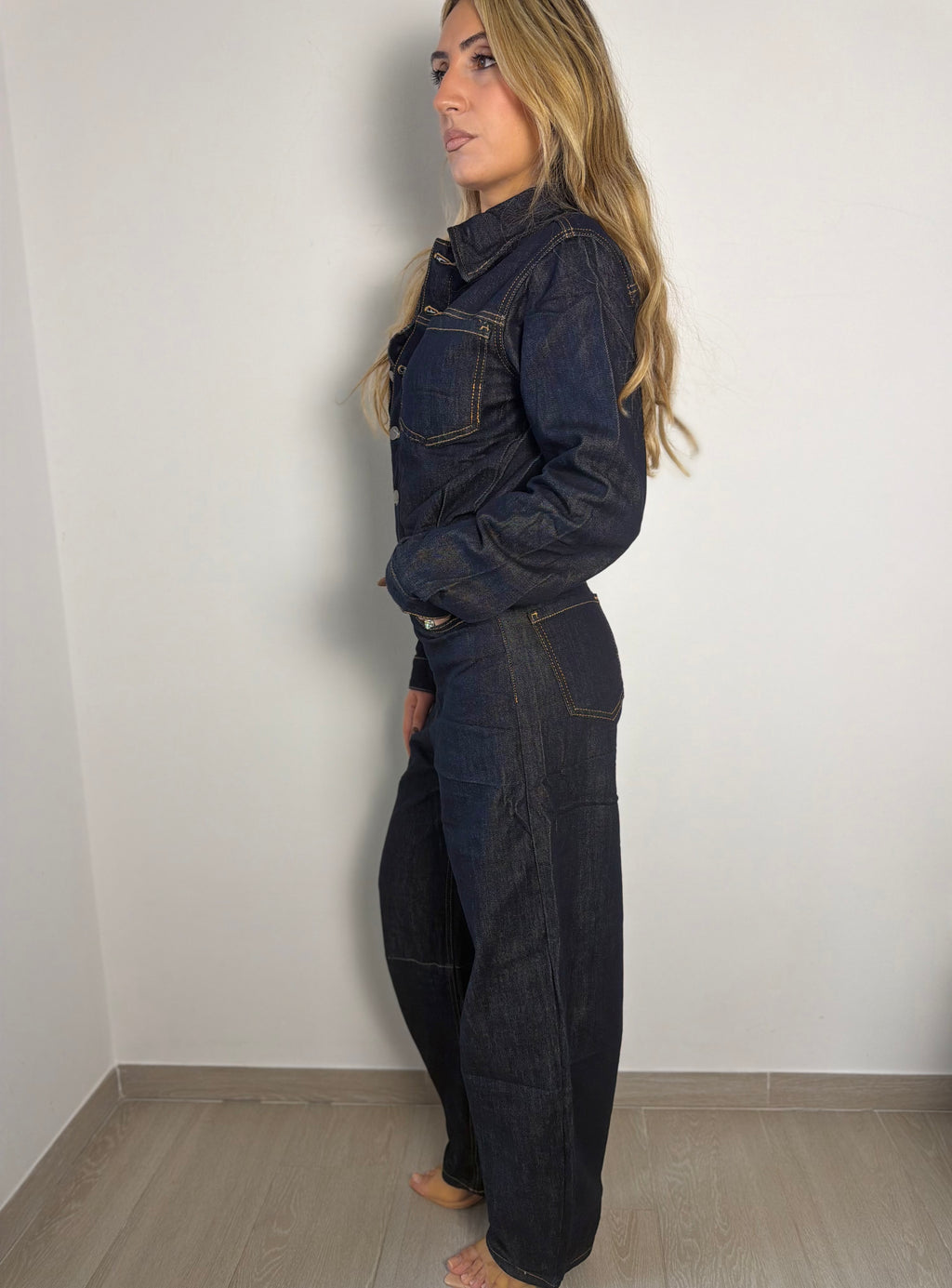 SALOPETTE IN DENIM
