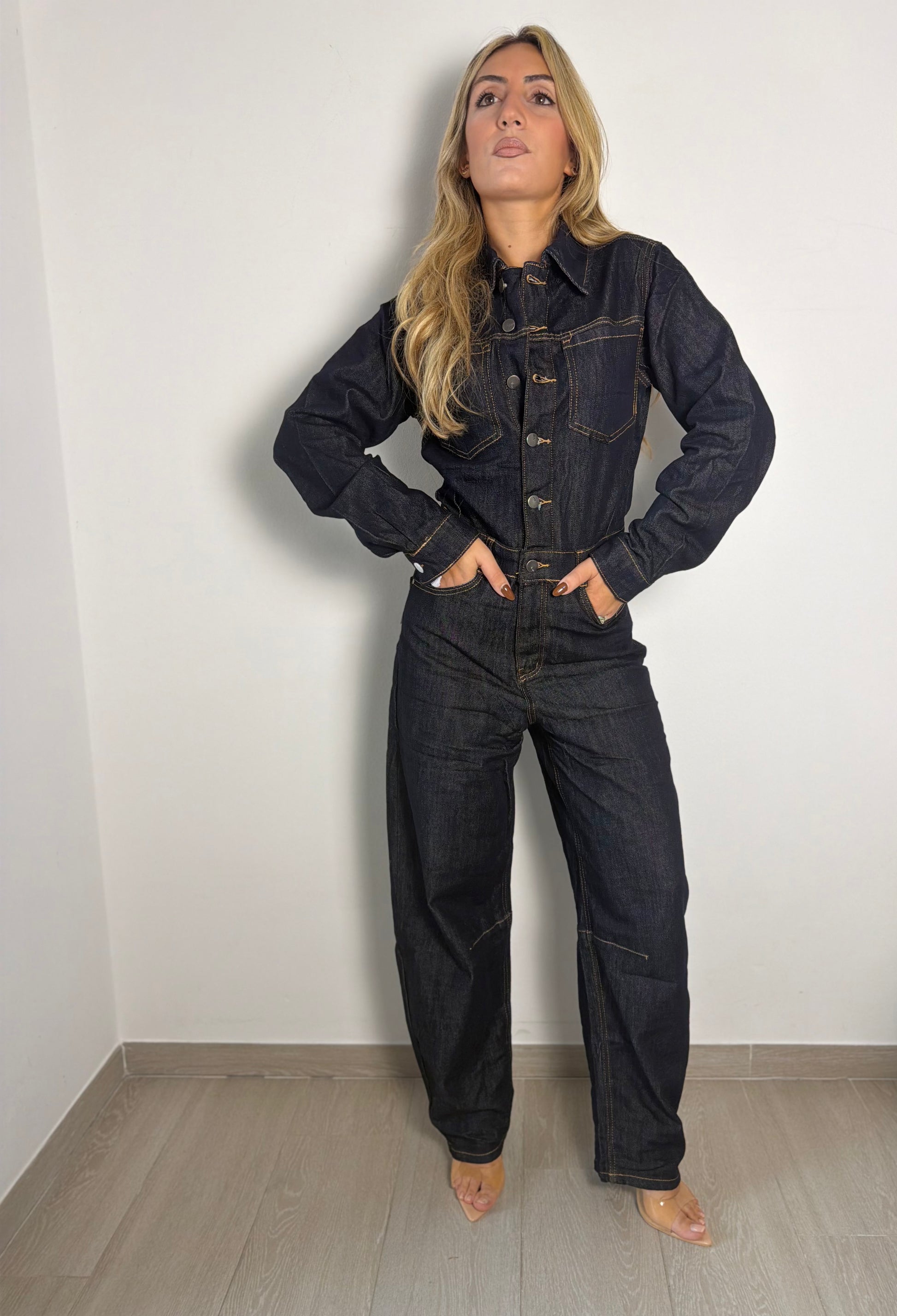 SALOPETTE IN DENIM