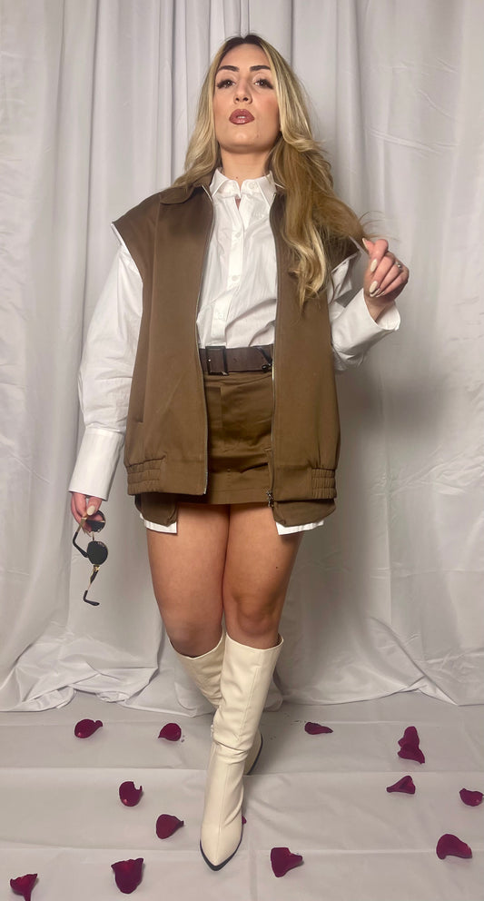 Coordinato brown by Lumina
