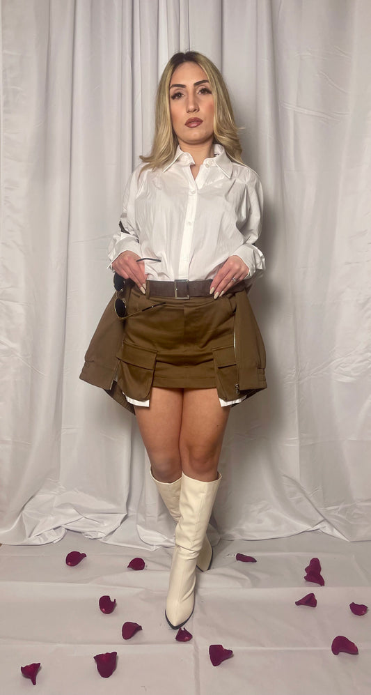 Coordinato brown by Lumina